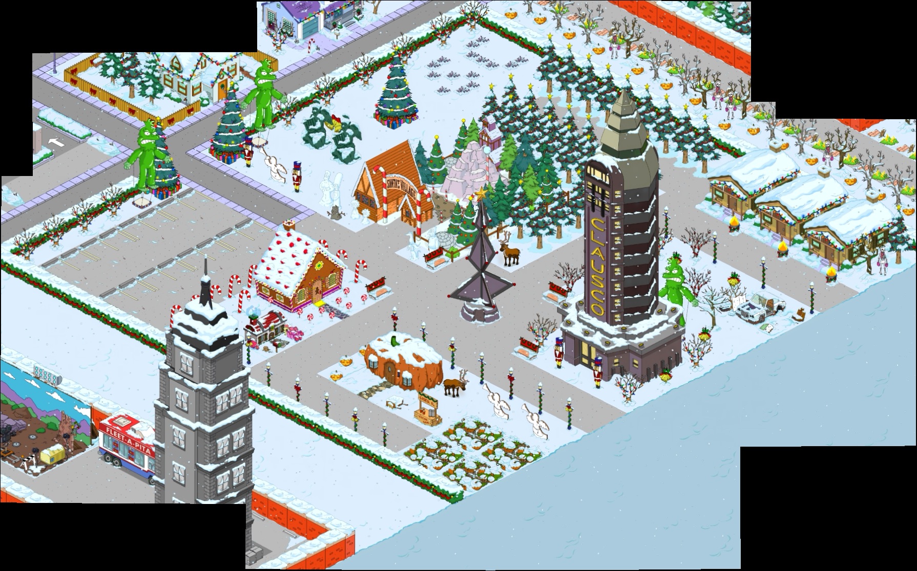 Tapped Out on Christmas: What to Tap Now? Town DesignsThe 